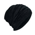 thumbnail image 3 of Fgnfyis Knitted Soft Slouch Winter Hat for Women & Men, Warm Fashion Cap for Cold Days - Winter Hats for Women Black, 3 of 3