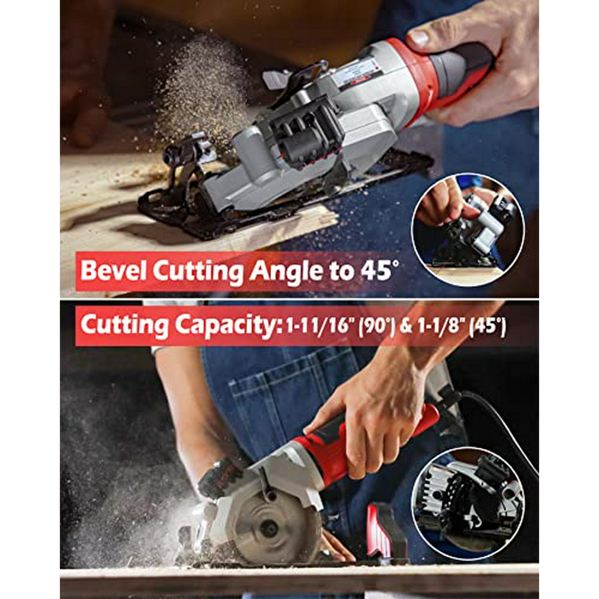 Powersmart compact circular saw sale