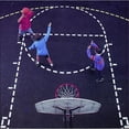 thumbnail image 1 of Pochoir de Terrain de Basket-Ball, 1 of 1