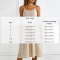 thumbnail image 4 of Kctiaxy Dresses for Women Spaghetti Straps A-Line Midi Dress Summer Crew Neck Sleeveless Pleated Front Flowy Dress Beach Vacation, 4 of 7