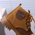 thumbnail image 6 of lnmuld Kids Boots Stylish Winter Boys Boots with Warm and Side Zipper Closure for Kids Daily Comfort In Cold Weather Durable Casual Footwear Size:18-24 Months, 6 of 9
