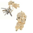 thumbnail image 4 of Keychain Pendant, Unique Design Cute Exquisite Puppy Shape   Fine Workmanship Rhinestone Keychain  For Bag  For Car Pendants White, 4 of 8