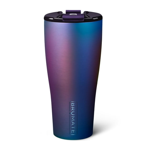 Vaso de viaje BrüMate Nav XL 946 ml, 100% a prueba de fugas, Dark Aura