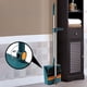 thumbnail image 4 of Juego de escoba y recogedor con raspador, mango largo plegable y cabezal giratorio de 180 grados para muebles bajos, eliminación de pelos antiadherentes y de mascotas para una limpieza, 4 of 9