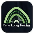 thumbnail image 2 of St Patricks Day Shirt I'm A Lucky Teacher Premium Hoodie Sweatshirt X-Large Navy, 2 of 3