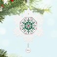 thumbnail image 3 of Adorno navideño Hallmark Keepsake Snowflake 2025 de porcelana, 3 of 8