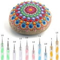 thumbnail image 3 of 48 Pcs Mandala Dotting Tools for Painting Rocks Stencils Kit Ball Stylus Clay Sculpting Carving, 3 of 4
