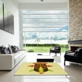 thumbnail image 7 of Ahgly Company Machine Washable Indoor Rectangle Transitional Dark Golden Rod Brown Area Rugs, 8' x 12', 7 of 7