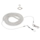 thumbnail image 4 of Anillo y cadena para pie de loro, cuerda elástica de entrenamiento de juguete para tobillera de pájaros de acero plástico Cuerda 10m y anillo tobillera talla 12 Yuyangstore Cuerda elástica de aves loro, 4 of 8