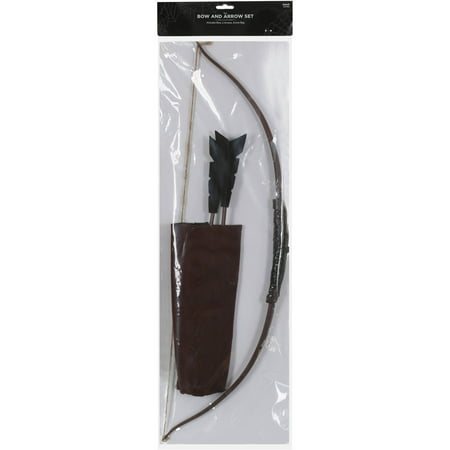 Bow and Arrow Faux Costume Accessory Set Adult Halloween Costume