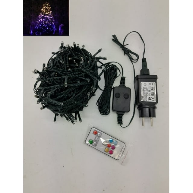 Guirlande Lumineuse Multifonction avec Minuterie - 200 LEDS RGB avec Télécommande