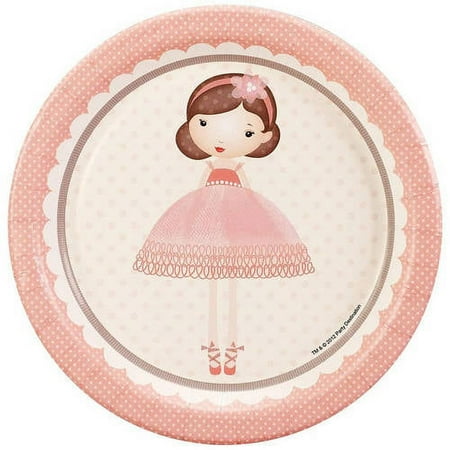 Ballerina Tutu Dessert Plates