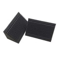 thumbnail image 5 of 4 Pcs Sound-Absorbing Foam Board,Bass Trap Wedge-Shape Brick,Sound-Absorbing Foam Sound Insulation T, 5 of 5