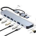 thumbnail image 3 of Multiport USB Hub 3.0 Multi USB Splitter 4 USB C Port 3.0 2.0 Ports, 3 of 5