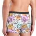 thumbnail image 5 of Fotbe Donuts and Coffee Men’s Total Support Pouch Boxer Briefs, X-Temp Cooling, Moisture-Wicking Underwear, Regular, Long-leg and Trunk-Small, 5 of 9