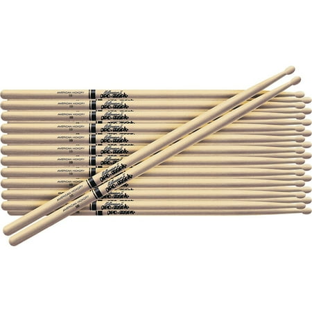 Promark 12-Pair American Hickory Drumsticks Nylon 5AB