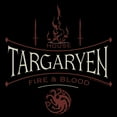 thumbnail image 2 of Men's Game of Thrones Targaryen  Graphic Tee Black Small, 2 of 5