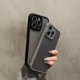 thumbnail image 2 of Decase Matte Case for iPhone 15 Plus,Shockproof Military Grade Drop Protection Frosted Anti-Fingerprint Translucent Back Phone Cover,for Apple iPhone 15 Plus 6.7'',Black, 2 of 6