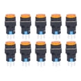thumbnail image 1 of Interruptor de botón, interruptor de botón de 25 piezas Interruptor de empuje momentáneo Interruptor de botón resistente y resistente, 1 of 8