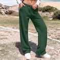 thumbnail image 5 of ClodeEU Women's Drawstring Wide Leg Sweatpants,Soft Casual Lounge Pants with Pockets ,Women's Plus L, 5 of 7