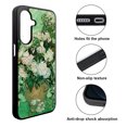 thumbnail image 2 of WIRESTER Shockproof Soft Rubber Cover Case for Samsung Galaxy A17 5G 6.7" 2025, Vase With Pink Roses By Vincent Van Gogh, 2 of 5