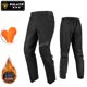 thumbnail image 1 of SULAITE-pantalones de motocicleta para hombre, pantalones de liberación rápida, cálidos, de despegue rápido, protectores de CE integrados, impermeables, de invierno, 1 of 5