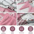 thumbnail image 6 of Pink Plush Fleece Blanket for Wifey 40x30 Inches - Perfect Funny Romantic Gift for Wife Girlfriend Christmas Birthday Valentines Present, 6 of 10