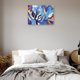 thumbnail image 2 of Cuadro Decorativo - Las formas azules dentro Jr  Impresión en canvas, estrechado., 2 of 2