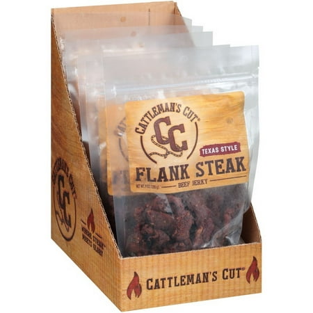 (Price/Case)Cattlemen's 53315 Cattlemans 9oz Texas Style Flank Steak
