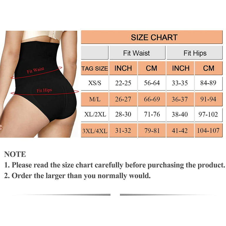 Tummy Control Shapewear Underwear for Women High Waisteded Body