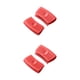 thumbnail image 3 of Matsuzay 2 Pieces Pot Handle Holder Cover Non-slip Silicone Simple Safe Color Insulation Solid Clip Sleeve Household for Home Using Rojo sin agujero 2Conjunto, 3 of 6
