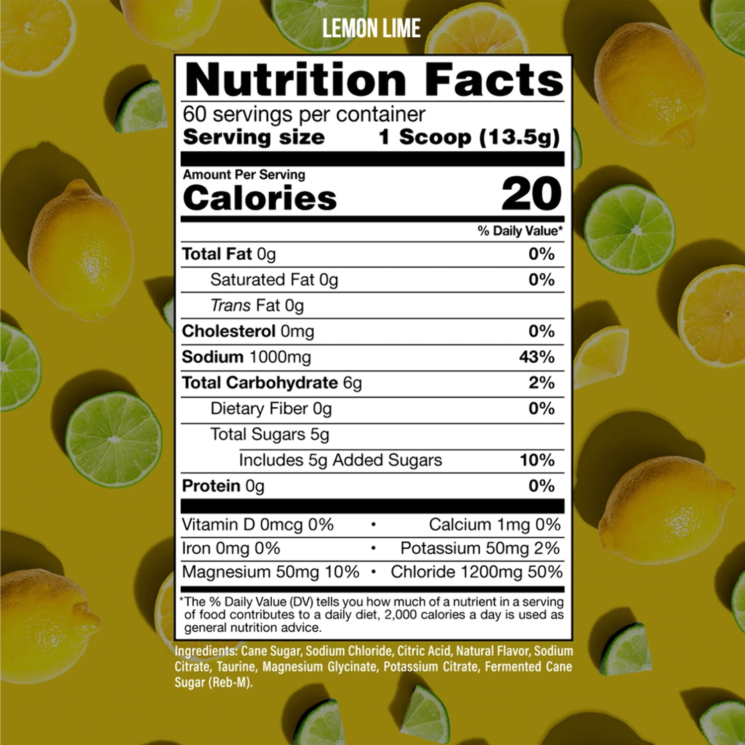 Raw Nutrition Replenish Post-Workout Recovery Powder, Lemon Lime, 60 Servings