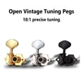 thumbnail image 1 of Acoustic Guitar String Tuning Pegs Kit With Screw Ferrule Universal Tuners Open Tuning Standard Accessories, 1 of 7