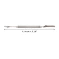 thumbnail image 4 of Unique Bargains Multi-function Double-side Cuticle Pusher 5.28 Length Silver Tone 1 Pc, 4 of 6