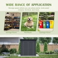 thumbnail image 5 of Black 6 x 4 ft Outdoor Storage Shed, All Weather Tool Shed for Garden, Backyard, Lawn, 5 of 9