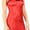Red, variant on Intimo Women's Velour Santa Sleep Camisole With Padded Bra