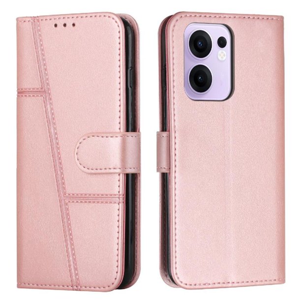 Funda Flip para FOXDOCK OPPO Reno 13F 5G – Carcasa delgada y resistente a impactos con soporte para uso diario y profesional