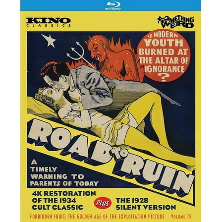 The Road to Ruin (Forbidden Fruit: The Golden Age of the Exploitation Picture, Vol. 15) (Blu-ray), Kino Classics, Drama