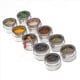 thumbnail image 3 of 20 Unids Tapa Transparente de Acero Inoxidable MagnéTico Tarro de Salsa Pimienta Condimento Contenedor de Almacenamiento Utensilios de Cocina, 3 of 5