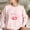 Style3-Pink sweatshirt for women, variant on Sweatshirts for Women Trendy Cute Graphic Sweatshirts Tops Crew Neck Long Sleeve Casual Pullover T Shirts Sudaderas Y Hoodies De Moda Para Mujer Pink M