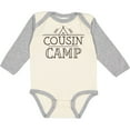 thumbnail image 3 of Inktastic Cousin Camp Family Reunion Boys or Girls Long Sleeve Baby Bodysuit, 3 of 5