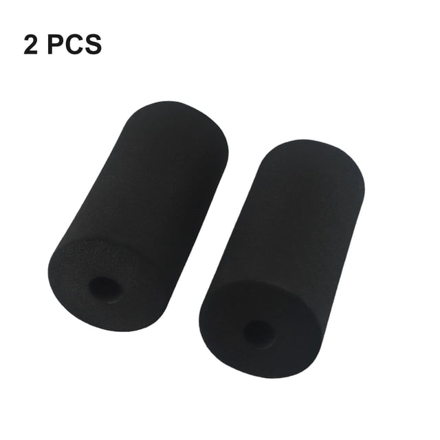 Bgsha 2/4PCS Foot Foam Pads Rollers Replacement for Leg Extension for Weight Bench