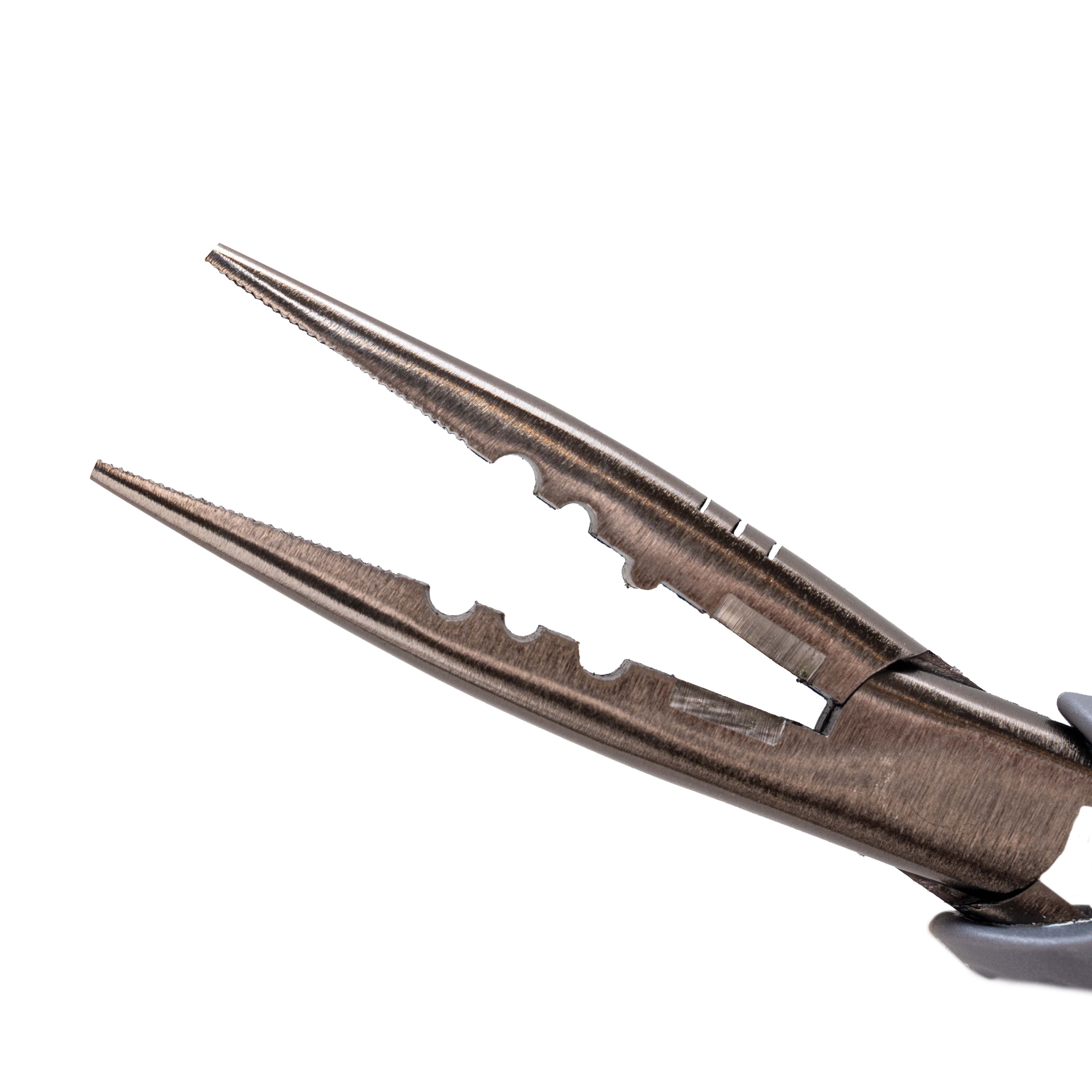 Ozark Trail 8 in Stainless Steel Fishing Pliers with Soft Grip and Wire Cutter
