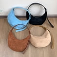 thumbnail image 4 of HGIEYS Suede Tote Bag for Women Vintage Purse Shoulder Bag Adjustable Handbags Office Work Bags, 4 of 9