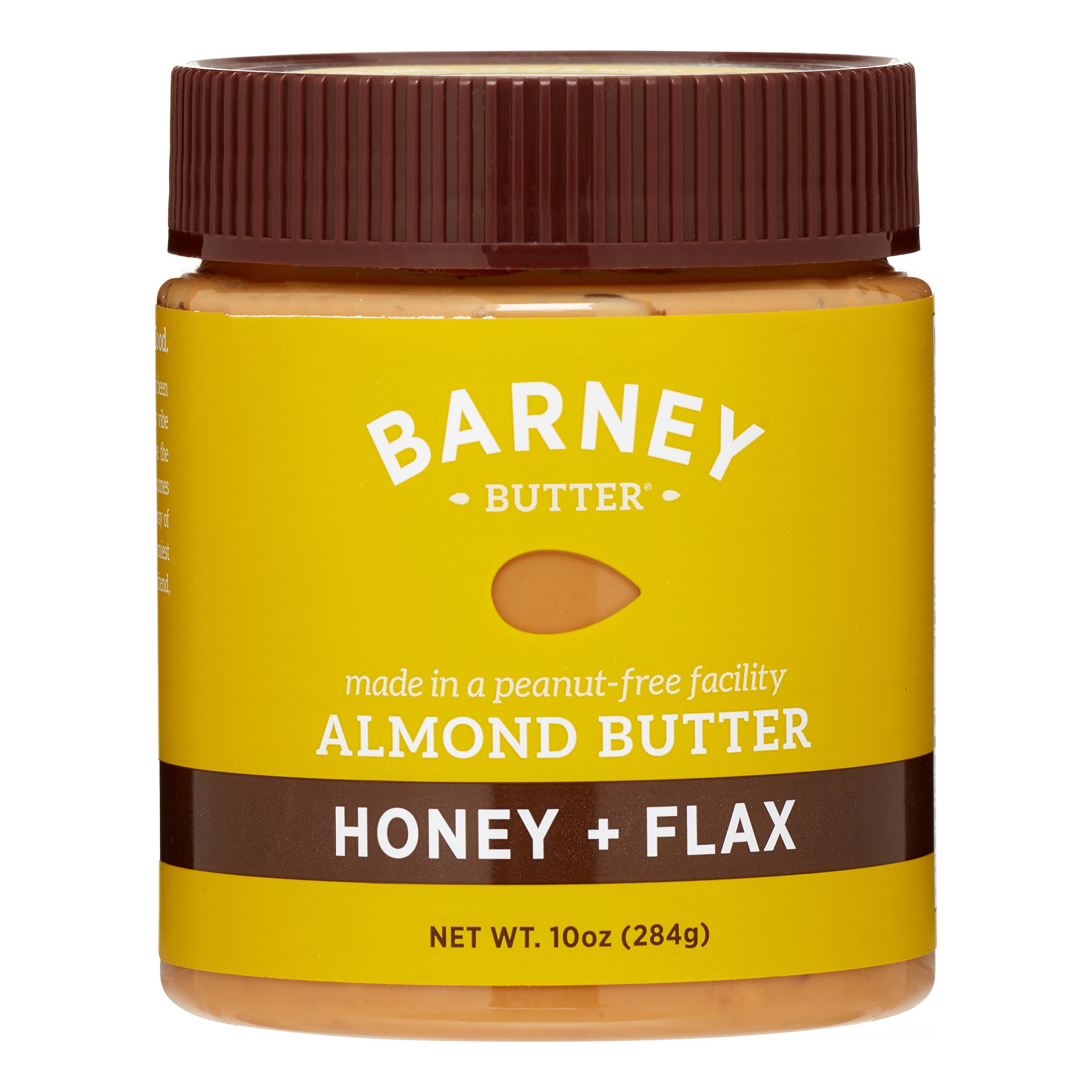 Barney Butter Almond Butter, Honey and Flax, 10 Oz, 1 Count