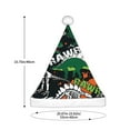 thumbnail image 3 of Balery Dinosaur Skeleton Pattern Santa Hat Christmas Hat Funny Christmas Hat Christmas Knitted Beanie Hat For Men Women Adult, 3 of 6