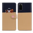 thumbnail image 2 of Compatible avec Samsung Galaxy S20 5G Étui Portefeuille Motif Animaux Mignons avec Fentes pour Cartes et Rabat, 2 of 5