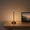 50#Black, variant on xjwjuw UFO Touch Control Table Lamp, Modern Metal Night Light with LED Soft Lighting and Adjustable Brightness, Rechargeable Bedside Lamp for Bedroom Bar Living Room Study Desk Home Decoration