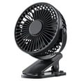 thumbnail image 2 of Mini Ventilador con Clip MiniBreezeBlack 1Pza 4"Ø Negro USB 5V 3 Velocidades Ventiladores de Escritorio. VentDepot MXMZE-001, 2 of 2