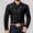 Black, variant on Men's Western Cowboy Shirts with Embroidered Long Sleeve Casual Button Down Shirt featuring Pockets for Everyday Wear Slim Fit Durable Everyday